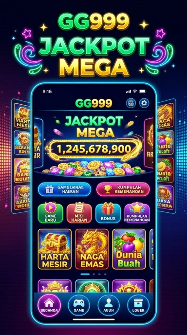 Cuplikan layar menu unduhan gg999 untuk perangkat Android